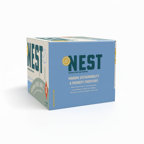 Nest chlorine-free baby diapers