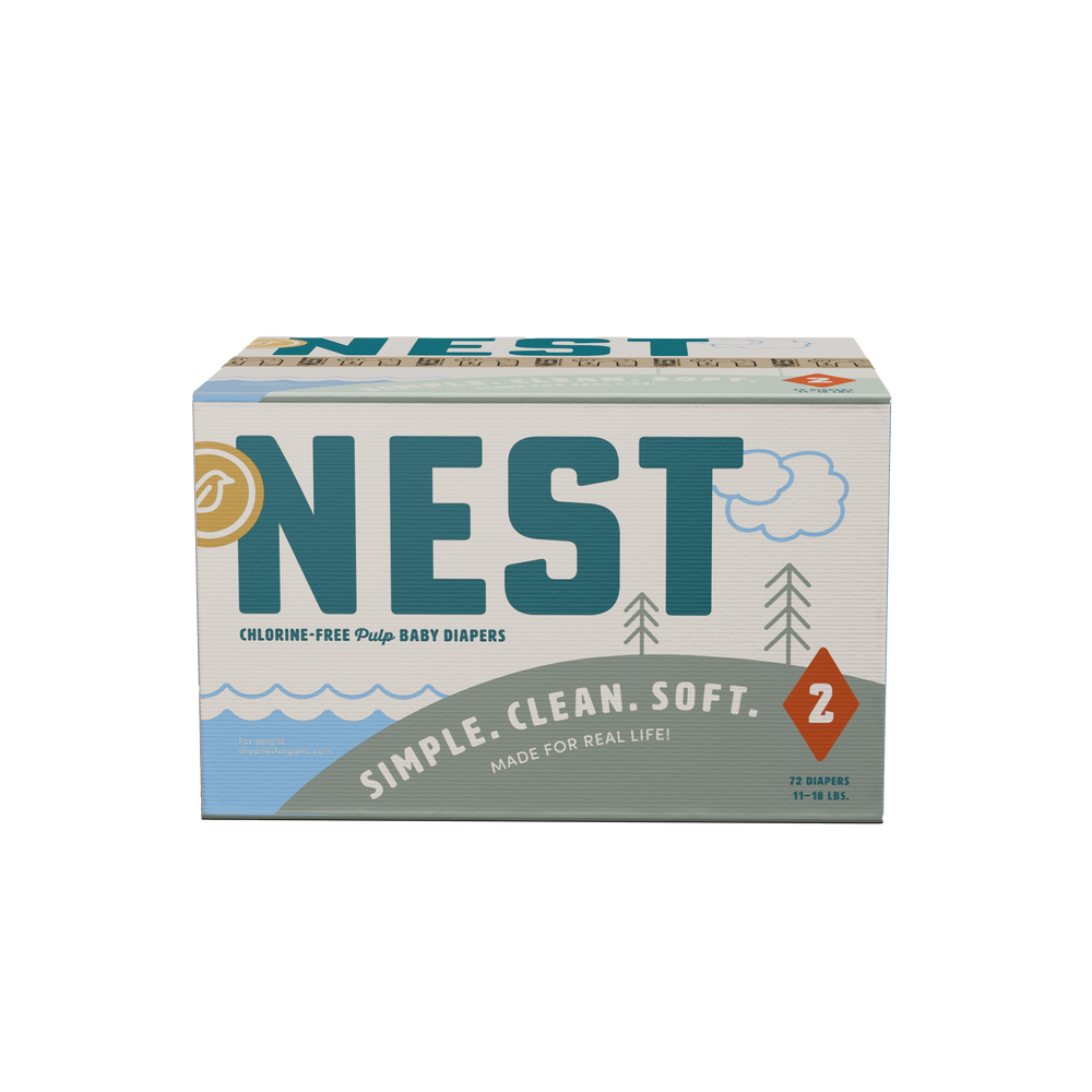 Nest Chlorine-Free*Baby Diapers