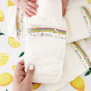 Chlorine-free baby diapers by Nest