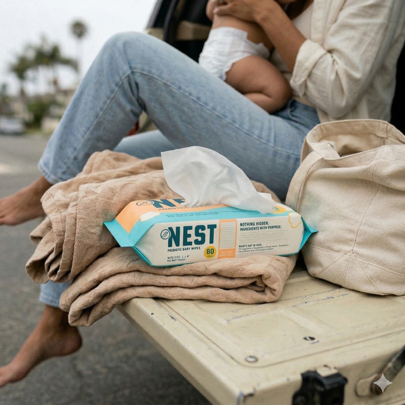 Parent and baby lifestyle image