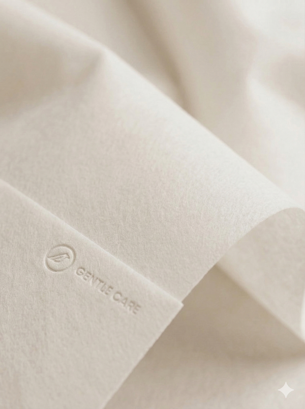 Nest wipe texture close-up