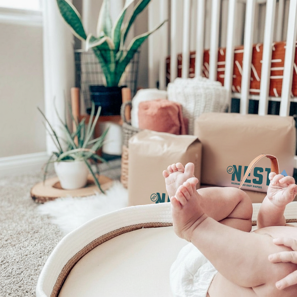 Nest diapers are made for the eco-minded generation. Chlorine-free. Planet loving